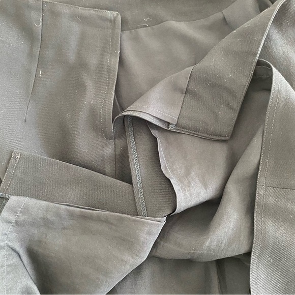 Black Wool Blend Skirt Vintage 1990’s Kiz Size 14 - Picture 5 of 10